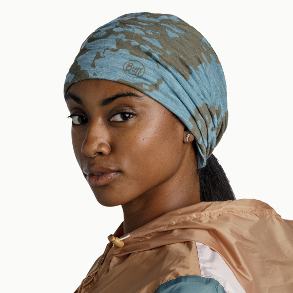Бандана Buff Merino Lightweight Prints (; one size; Usty Multi)